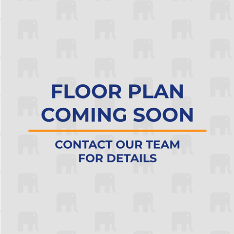 Floor plan for 3 beds, 1 bath